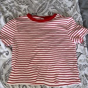 striped tee shirt